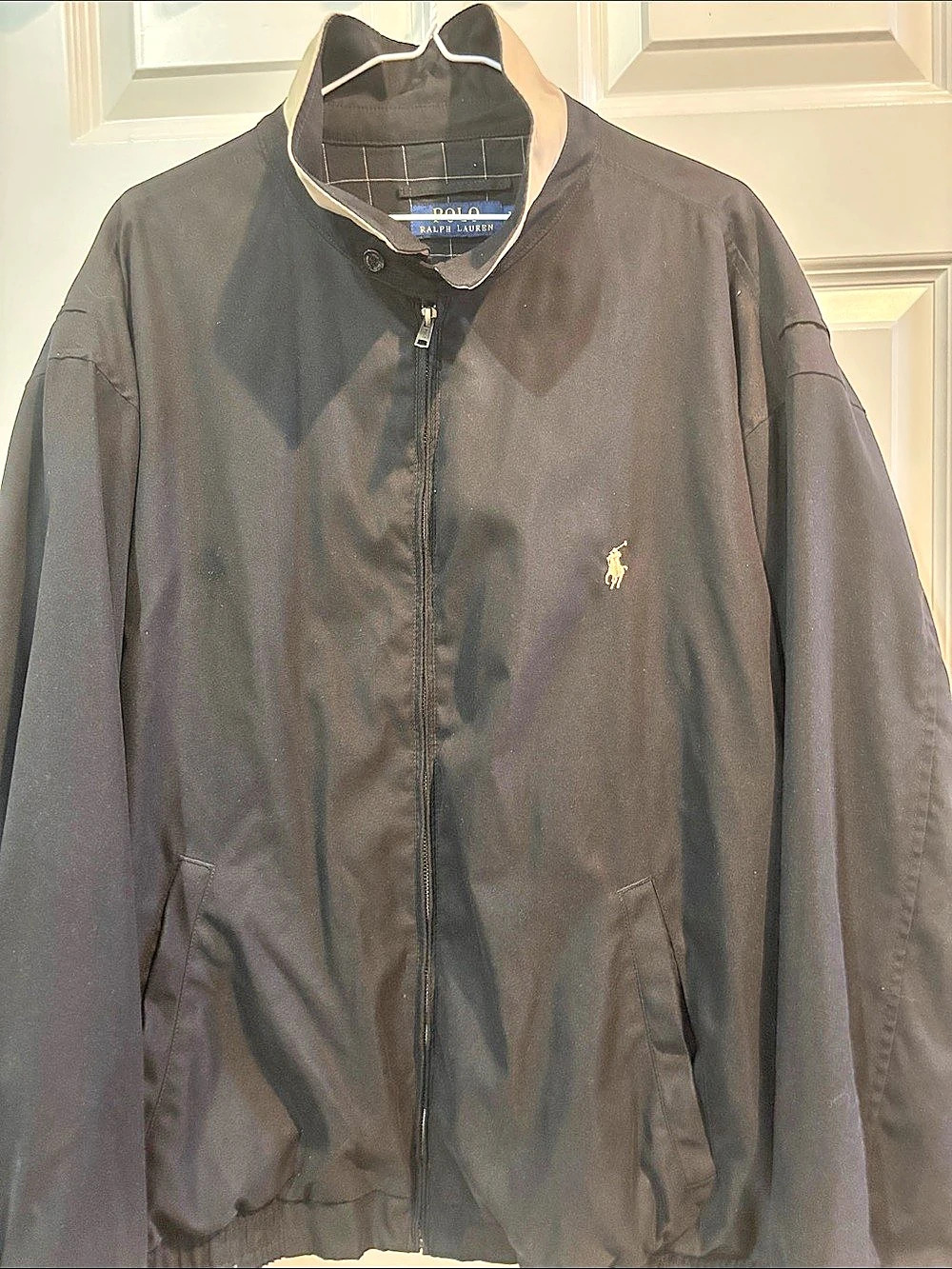 Polo Ralph Lauren Bi-Swing Plaid Lined Windbreaker Jacket Men's 3XB